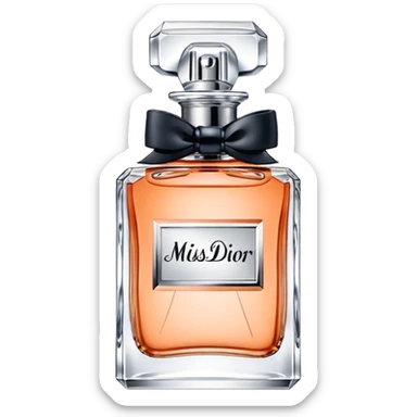 Miss Dior perfume  sticker