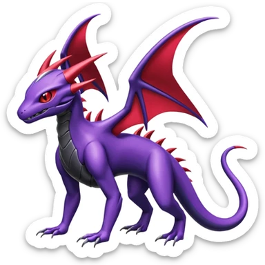 Genesect-Miraidon-Salandit-Lunala-Fakémon-hybrid-creature (full body)  sticker