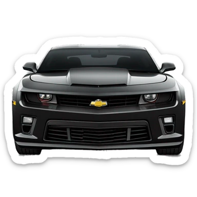 black zl1 camaro sticker