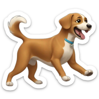 dancing-dog sticker