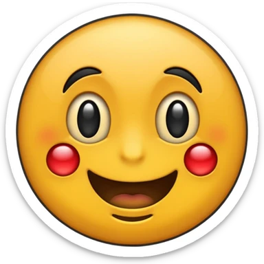 Rayos y centellas en expresión de alegría color negro sticker