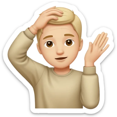 Somebody dabing sticker