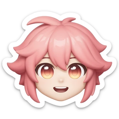 a "Hilichurl" from Genshin Impact sticker