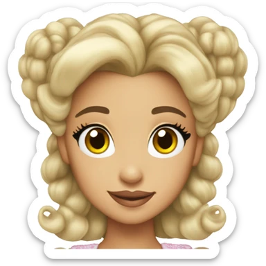 Ariana grande as Glinda  sticker