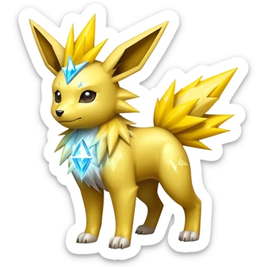 Electric Sparkly Shiny Manectric-Jolteon sticker