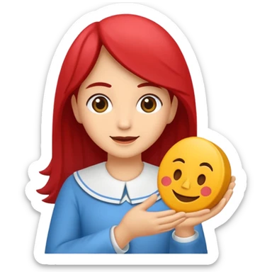 necesito un logo formato redondo en el cual transmita el siguiente mensaje " Gracias MariaRosa " sticker