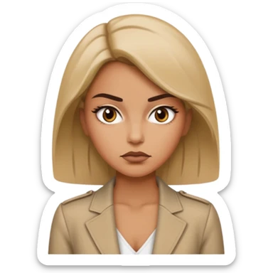 Reserved, ambitious, and serious. A bit hard to impress. woman like devil wears prada sticker