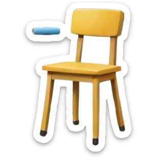Generate 6 unique emoji-style icons showing classroom chalkboards with equations, drawings, chalk writing, and school teaching scenes. sticker