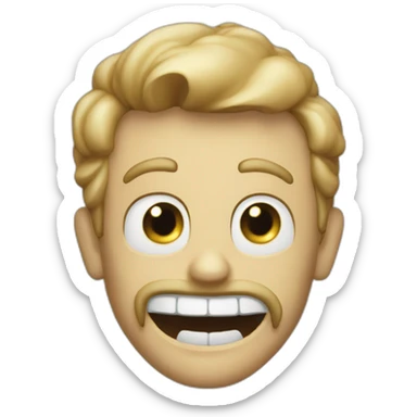 Monsieur Jack squelette sticker