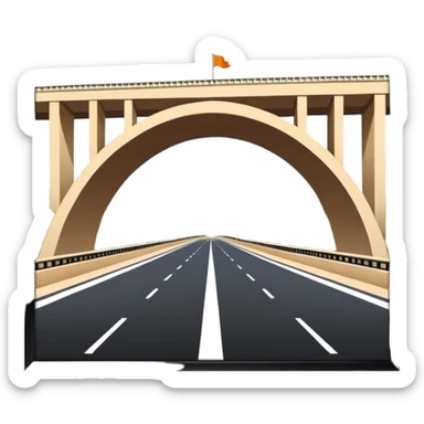 Mahipalpur Flyover delhi sticker