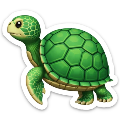 make a little turtle out of the letters PD (my initials) for my logo for my personal website, make it super super minimalistic and the letters need to be integrated into the body of the turtle sticker