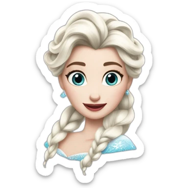 Reine des neiges sticker