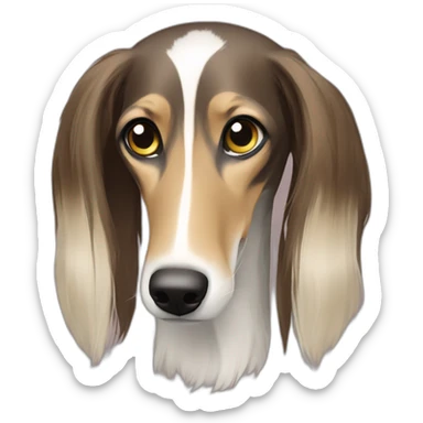 Saluki sticker