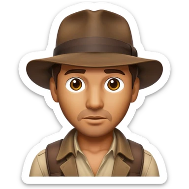 Indiana Jones  sticker