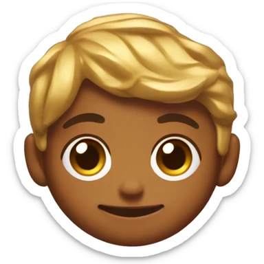 twitch emote chocolatina persona collar de oro con expresiones sticker