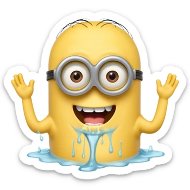 😭😀😃😄😁😆🤮minionBob esponja sticker