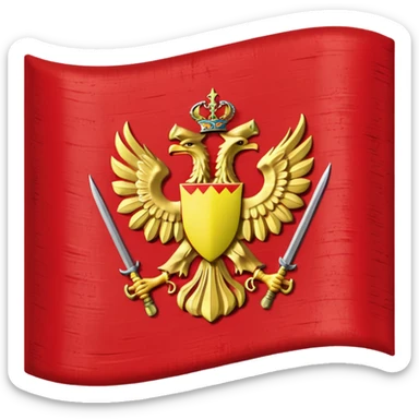 Ukrainian insurgents army flag, red and black sticker