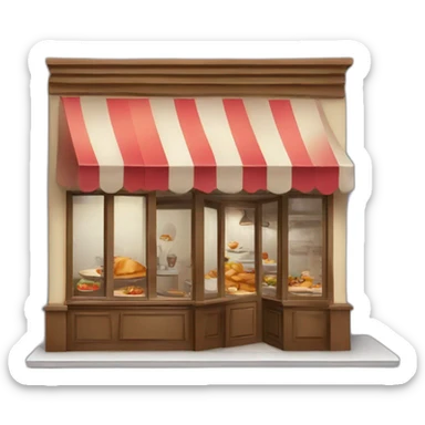 french restaurant gourmet sticker