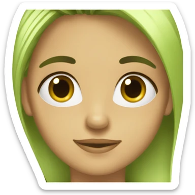 cosas verdes sticker