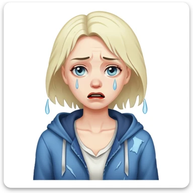 Stripper in distress sticker