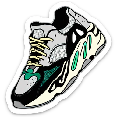 yeezy boost 700 wave runner sticker
