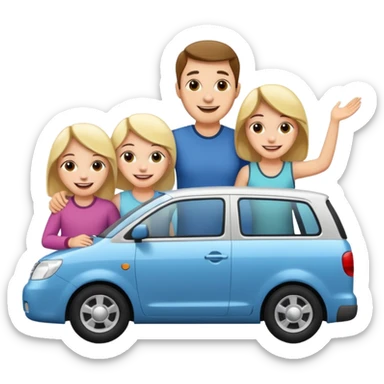 I know they will enjoy this trip family sticker