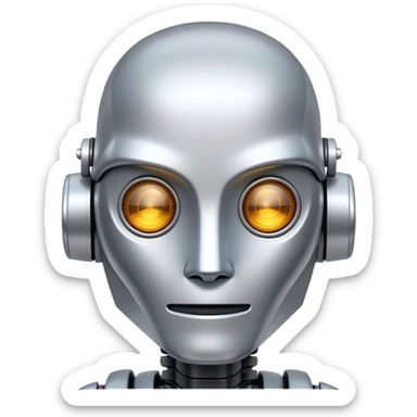 Robot Frontend Developer sticker