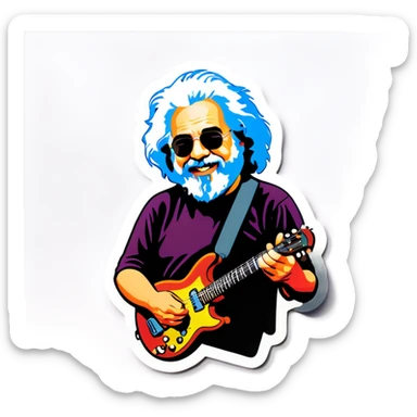 Jerry Garcia sticker