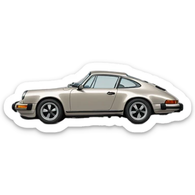 Porsche 911 1976 sticker