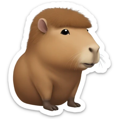 kapibara sticker