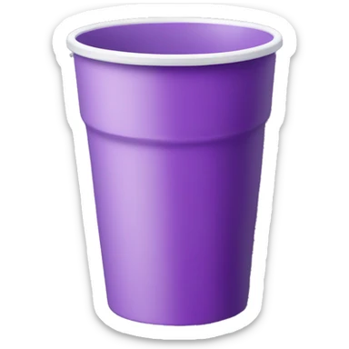 I want a purple lean cup sticker