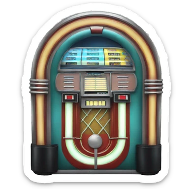 Jukebox  sticker