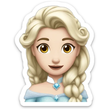 La reine des neiges  sticker