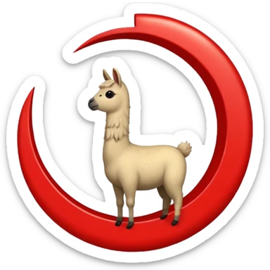 Emoji estilo vectorial de un sol rojo con llamas suaves alrededor, en el centro un círculo blanco con borde rojo y una letra “U” roja gruesa. Diseño simple, colores sólidos, sin texto adicional, fondo transparente, estilo emoji oficial. sticker