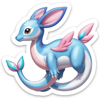 Meloetta-Lapras-Amaura-Sylveon-Dialga-Suicune-fusion sticker