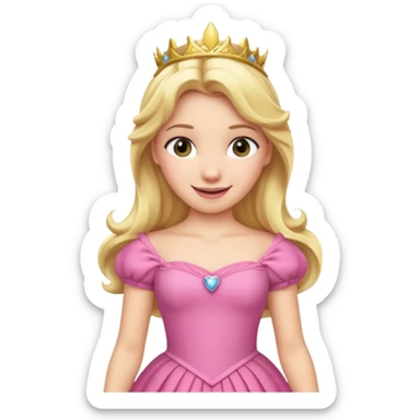 Emoji de la princesa  aurora   sticker