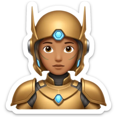 Deus ex human  sticker