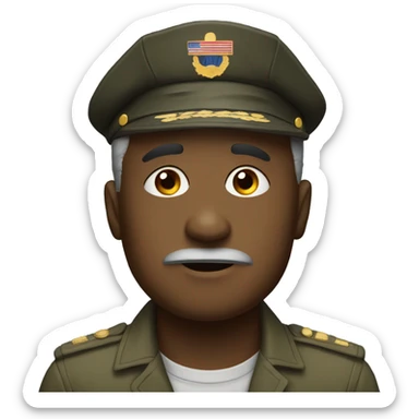 Traumatized war veteran sticker