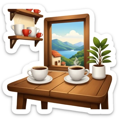 lifestyle coffee spot sticker