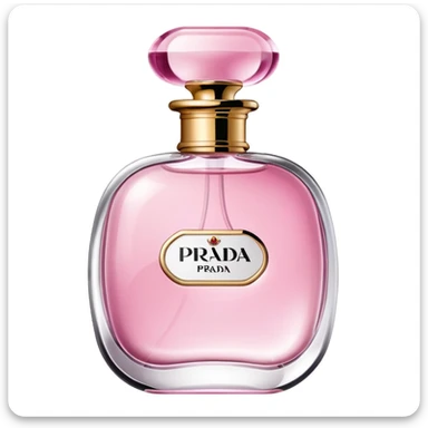 pink prada parfume sticker