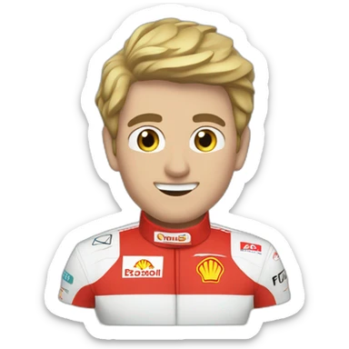 Daniel Riccardo win F1 race sticker