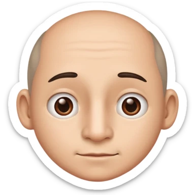 put a mole in its lower right nose sticker