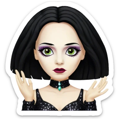 Voldemort as a drag queen sticker