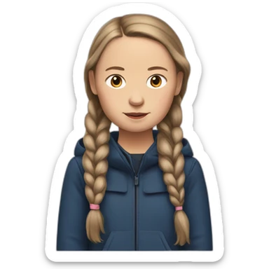 greta thunberg sticker