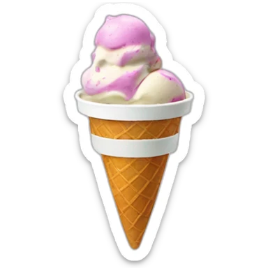 Ice cream cup with the text “Officine del gelato” written on it sticker