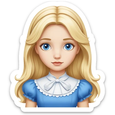 Alice in wonderland  sticker