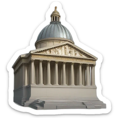 le panthéon sticker