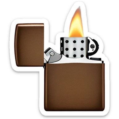 Zippo lighters cheers sticker