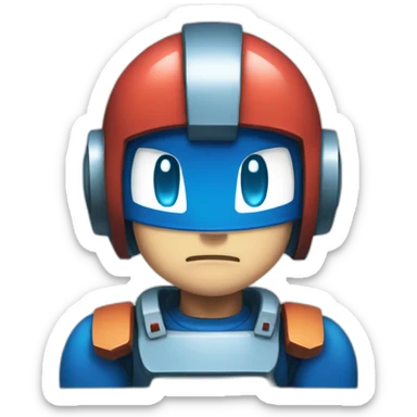 mega man sticker