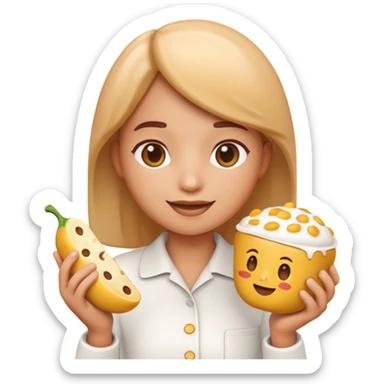 3D emoji symbolizing loyal customer, trust and commitment, food theme, cute and modern, soft lighting, glossy, isolated, no background
 sticker